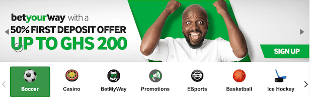 Betway sportsbook Ghana