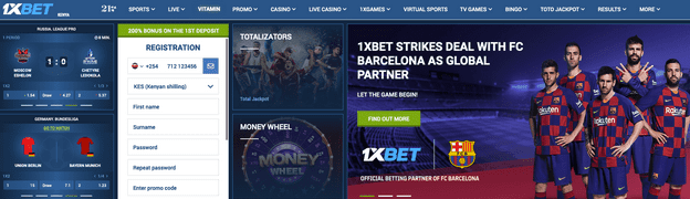 1xbet Sportsbook Kenya