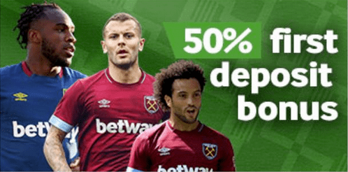 Betway registration bonus 50%