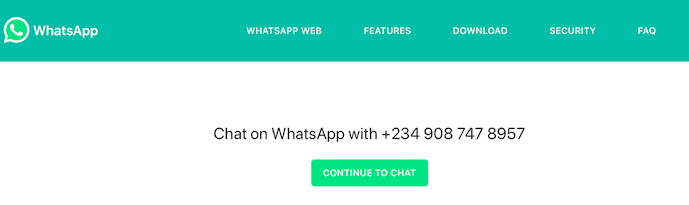 Blackbet whatsApp