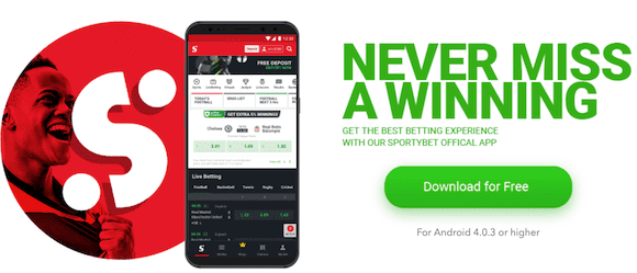 Sportybet mobile app