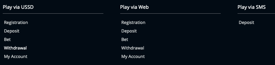 Sportpesa South Africa payment
