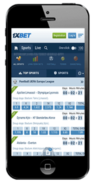 How to place a bet on 1xbet app?