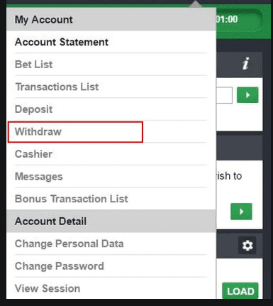how to withdraw on bet9ja mobile app 1