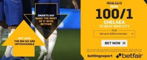 Betfair odds boost