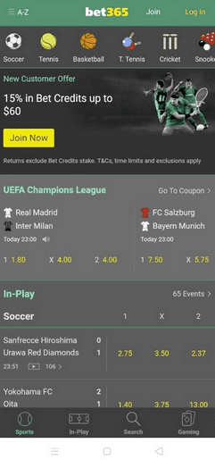 how can i place a bet at bet365 mobile
