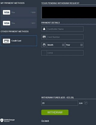 Mozzartbet withdrawal methods