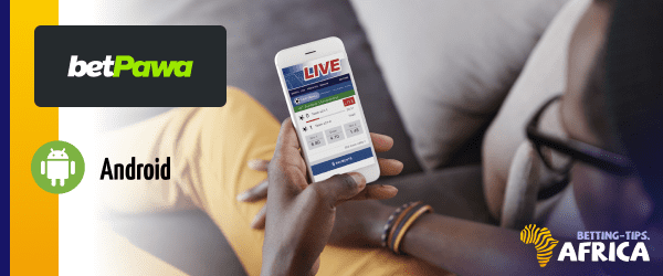 Betpawa mobile app overview