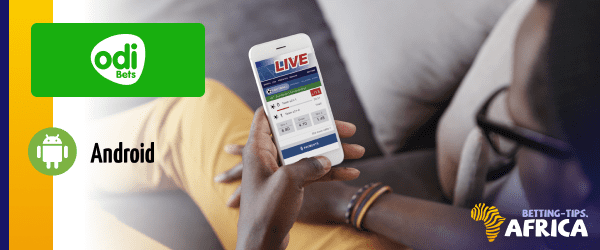 Odibets mobile app overview