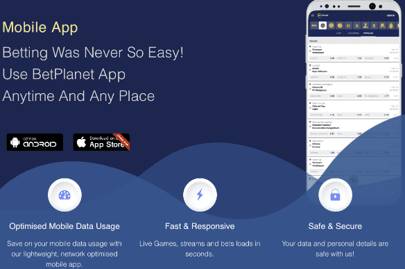 Betplanet app download info
