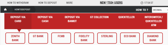Babaijebu deposit options