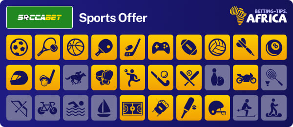 Soccabet sports offer