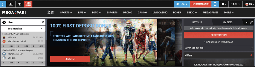 Megapari sportsbook