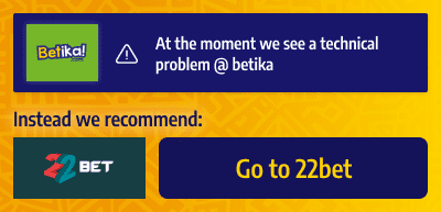 Betika technical problems
