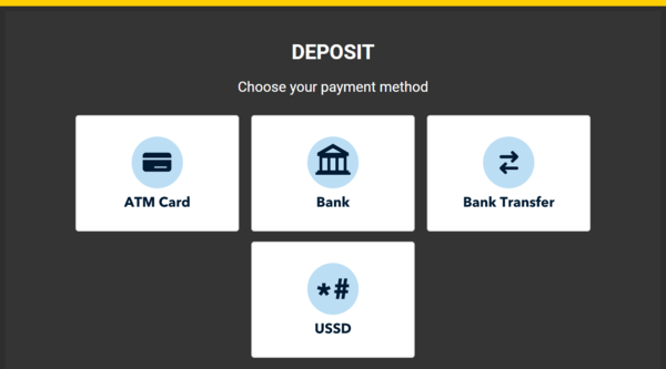 Betmojo deposit methods