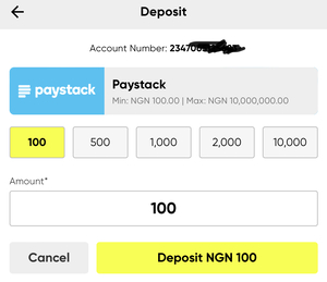 Payment method on Parimatch Nigeria