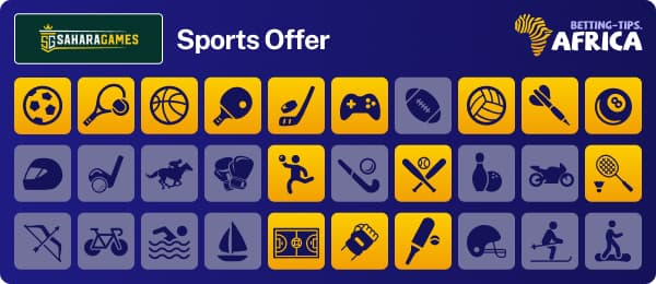 Saharagames sports offer