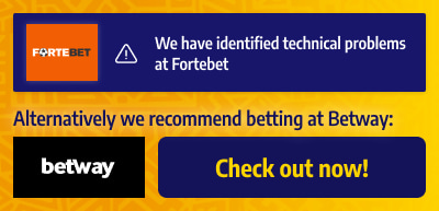 Fortebet to Betway cross