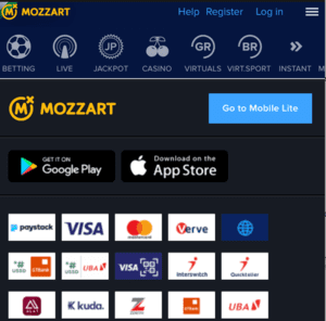 Mozzartbet Deposit Methods