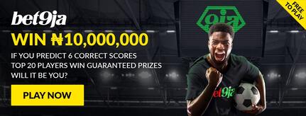 Bet9ja Jackpot Competition