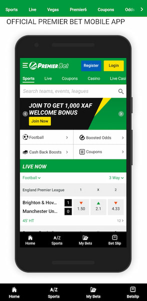 Premier Bet Android app apk