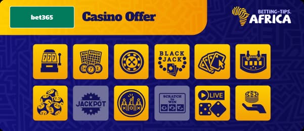 Bet365 Casino Games offer