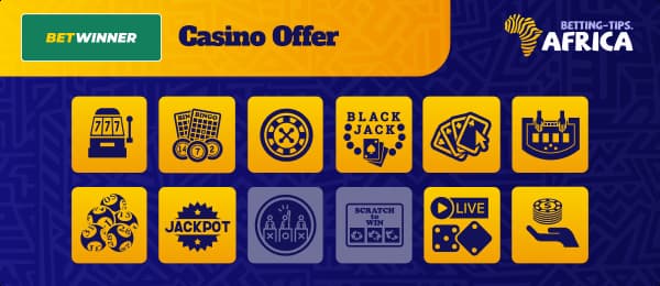 Betwinner Casino offer