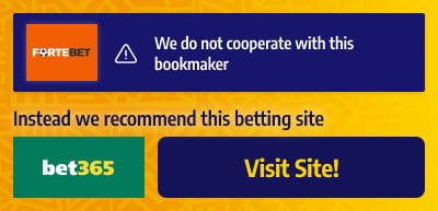 Fortebet to bet365 cross