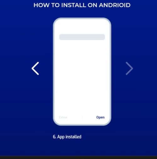 Paripesa Android App Installation