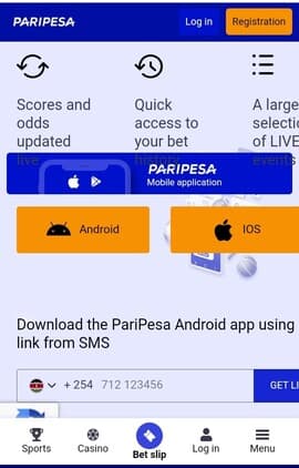 Paripesa Betting App
