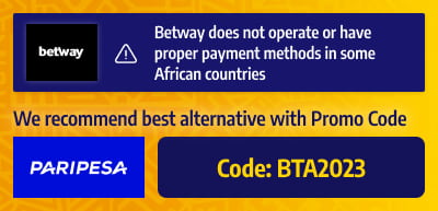 Betway Uganda not operating to parip
